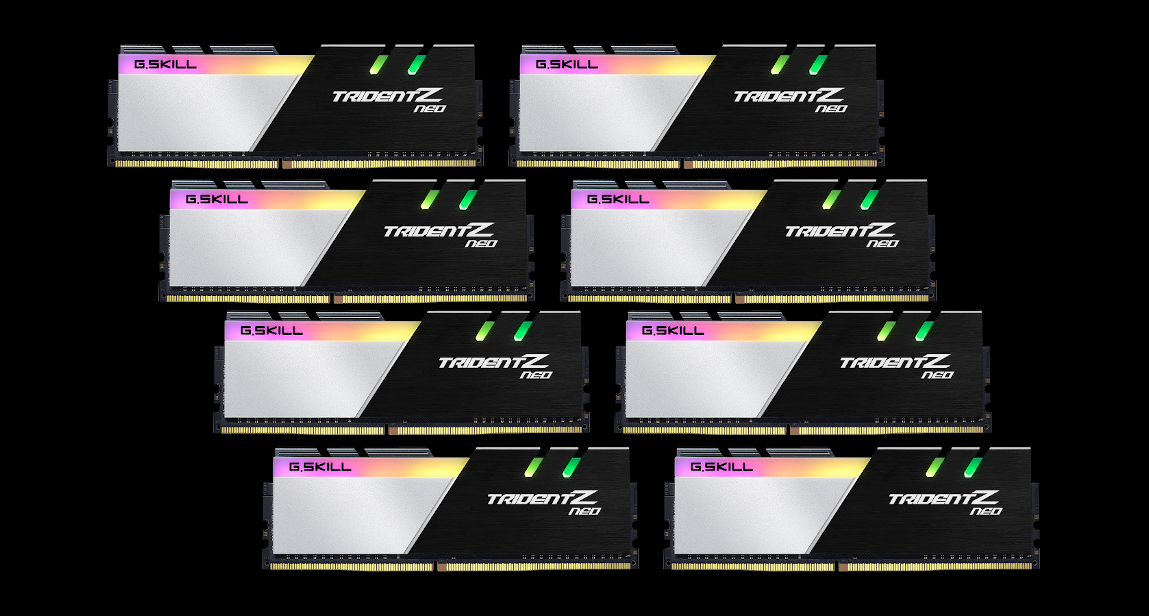 G.Skill F4-3600C14Q2-64GTZNB (DDR4-3600 CL14 8GB×8)