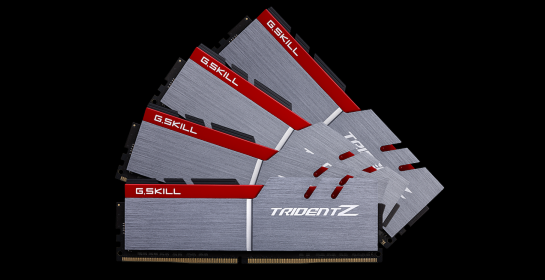 G.Skill F4-3200C15Q-64GTZ (DDR4-3200 CL15 16GB×4)