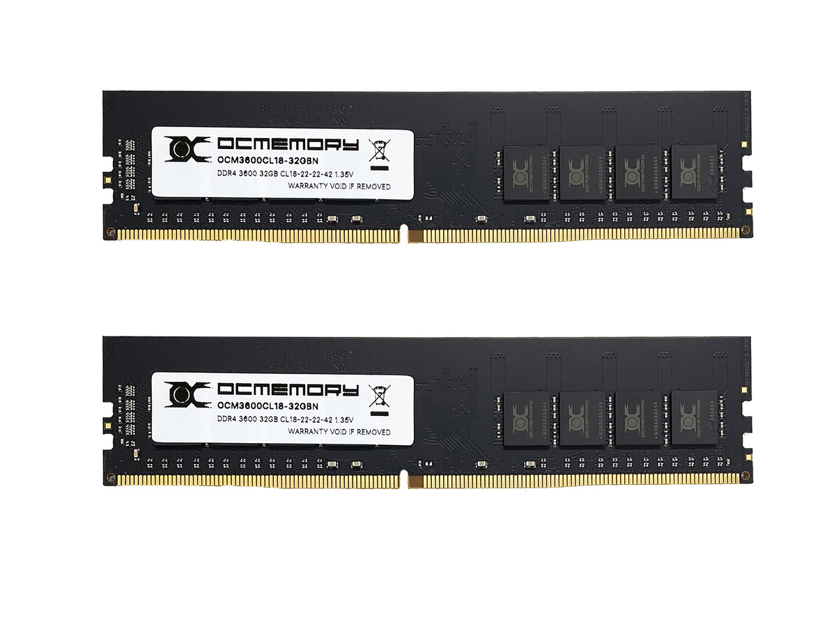 OCM3600CL18D-64GBN （DDR4-3600 CL18 32GB×2） | OCMEMORY | オーシー ...