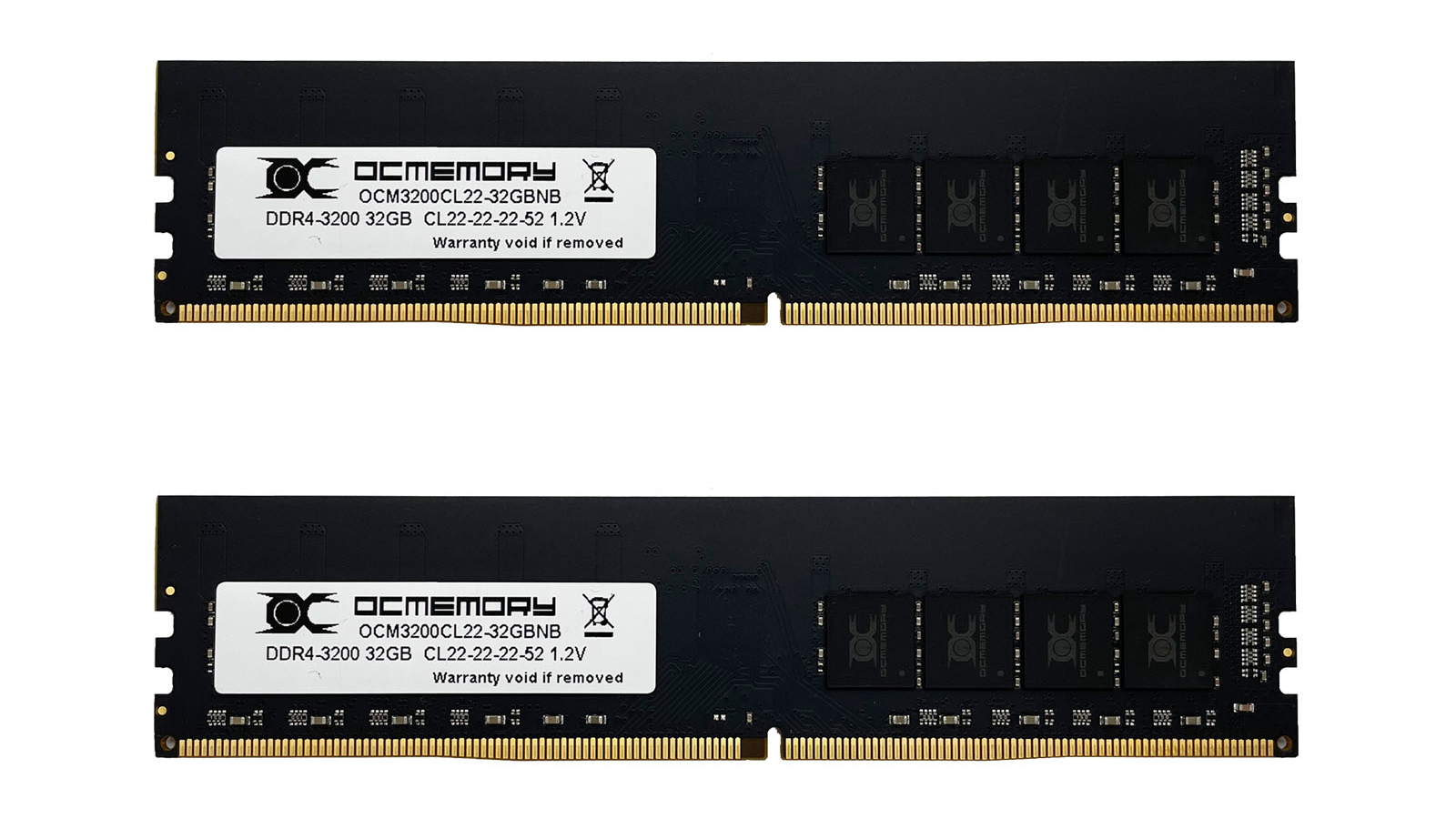 OCM3200CL22D-64GBNB （DDR4-3200 CL22 32GB×2）