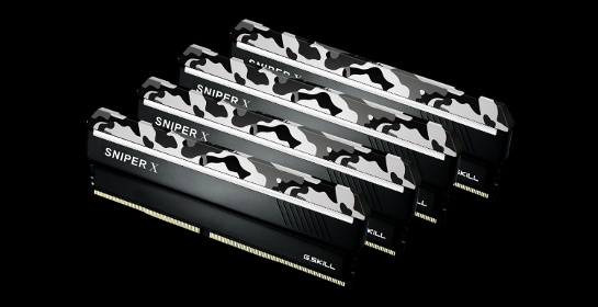 G.SKILL SNIPER X DDR4 64GB (4×16GB)4枚 G.SKILL SNIPER X DDR4