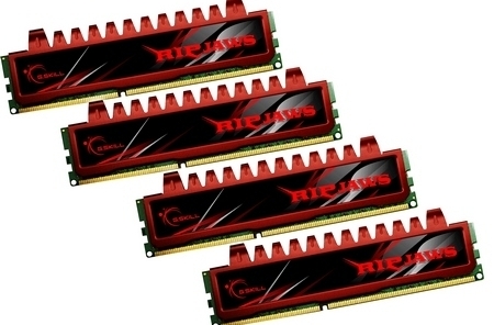G.SKILL F3-12800CL9Q-16GBRL (DDR3-1600 CL9 4GB×4)
